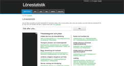 Desktop Screenshot of lonestatistik.com