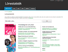 Tablet Screenshot of lonestatistik.com